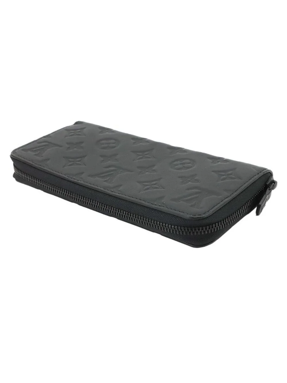 Louis Vuitton Monogram Shadow Zippy Wallet Horizontal